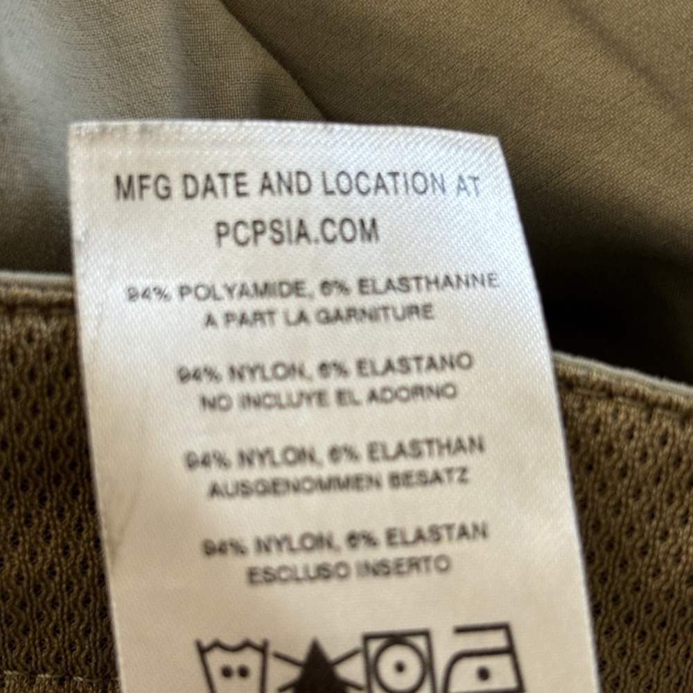 Patagonia Quandary Pants Gorpcore 18 Tan Hiking Granola Convertible Activewear - Picture 10 of 15